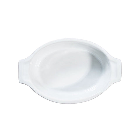 Puro 12" Oval Baker - Whitewash