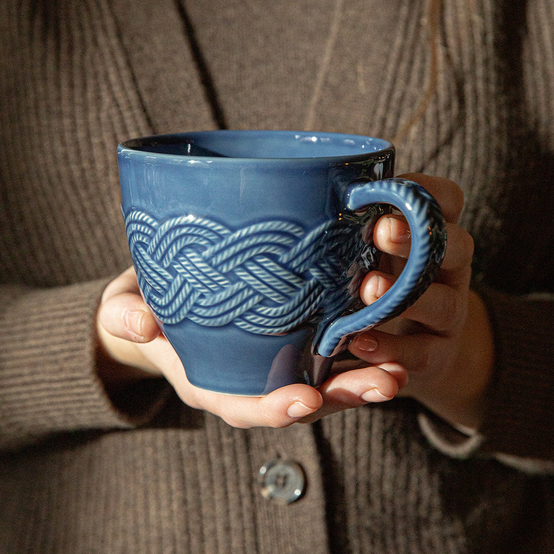 Le Panier Mystic Knot Mug - Denim