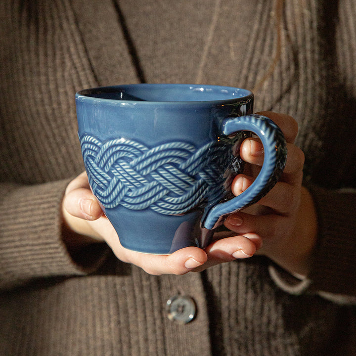 Le Panier Mystic Knot Mug - Denim
