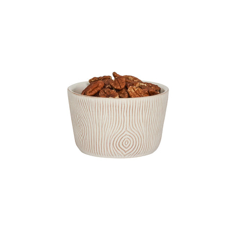 Blenheim Oak Ramekin - Whitewash