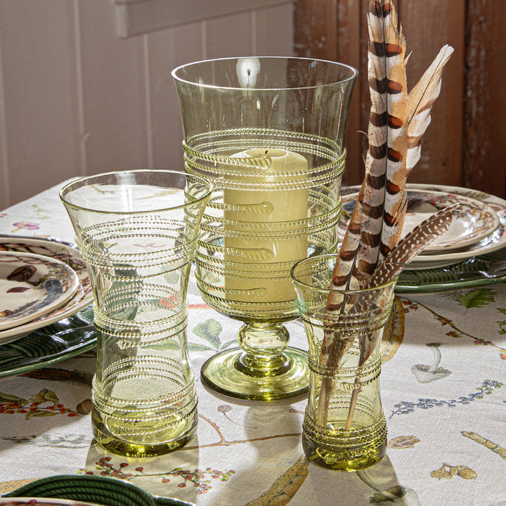 Ella 6" Corset Vase - Green