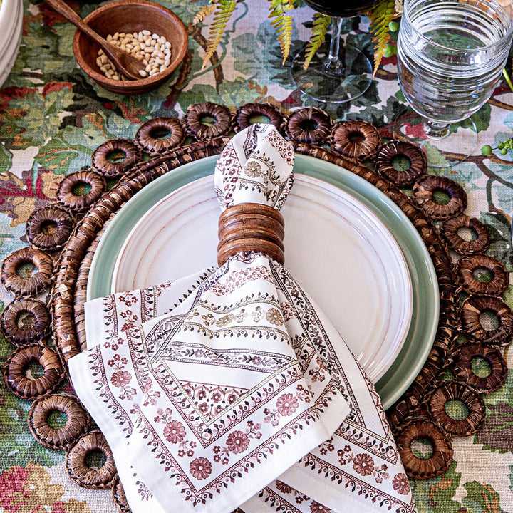Seville Stripe Napkin Set/4 - Natural