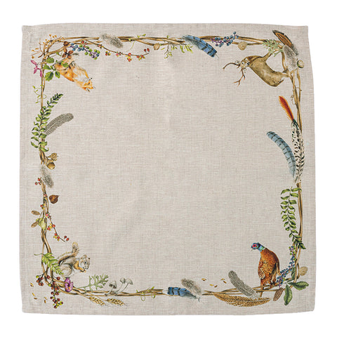 Forest Walk Animal Napkin Set/4