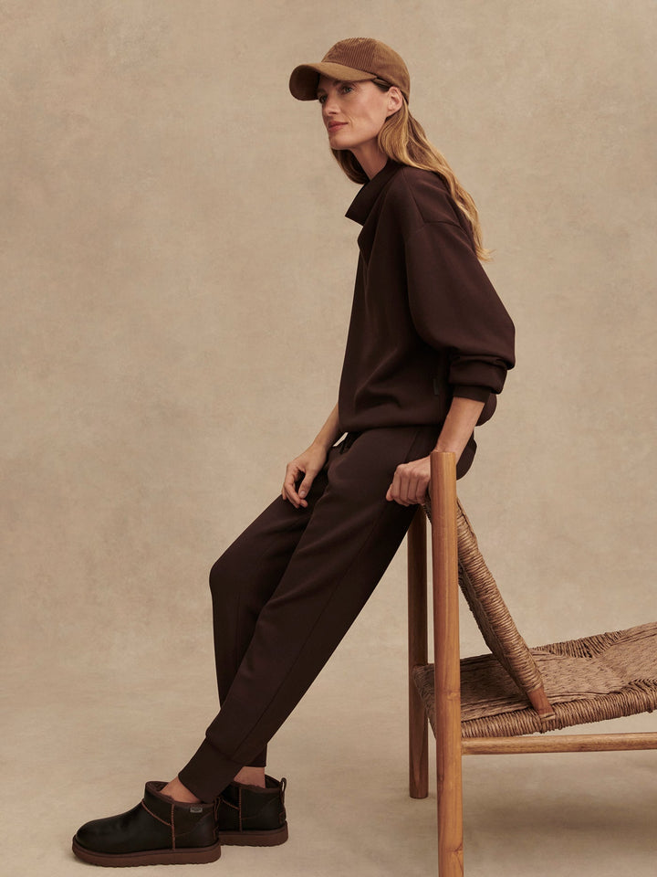 The Slim Cuff Pant 27.5 (Coffee Bean)