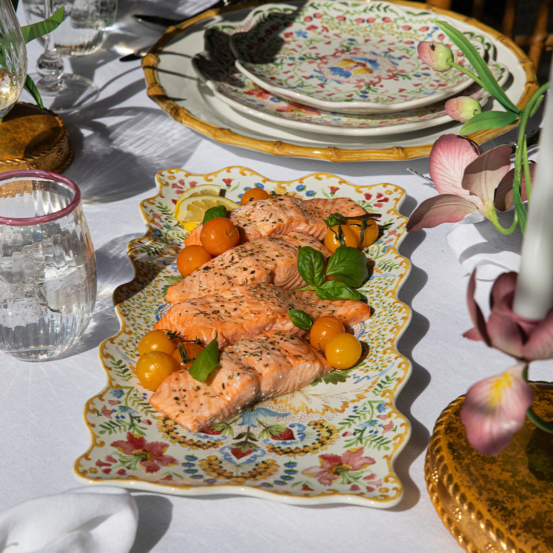 Sofia 16" Rectangular Platter - Multi