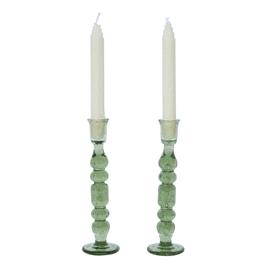 Provence 9" Candlestick Set/2 - Basil