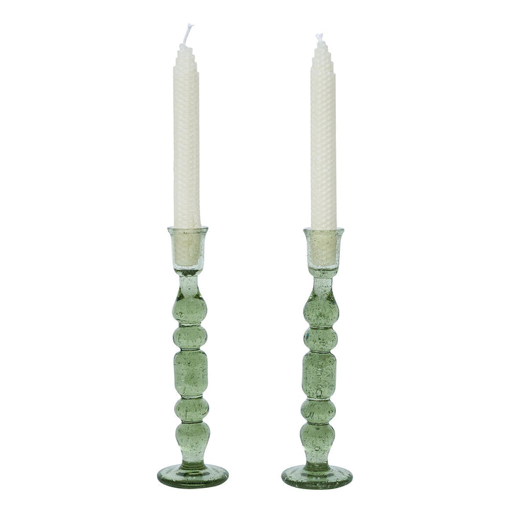 Provence 9" Candlestick Set/2 - Basil