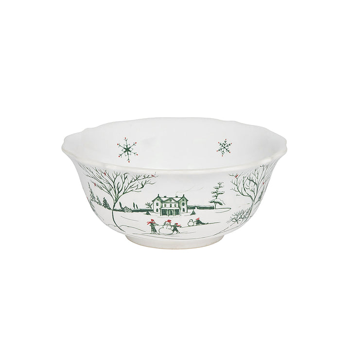 Country Estate Winter Frolic 4pc Place Setting - Evergreen