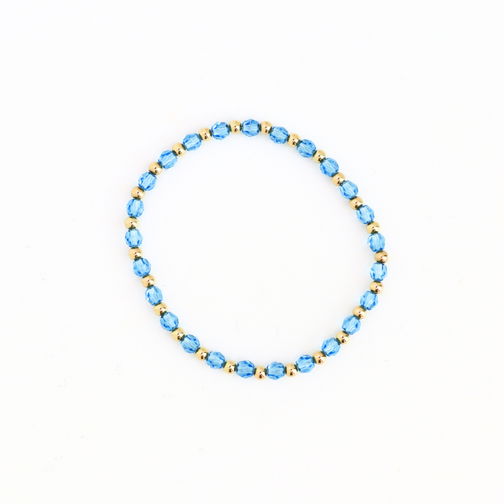 Grace, Sky Is Blue 4mm Bracelet
