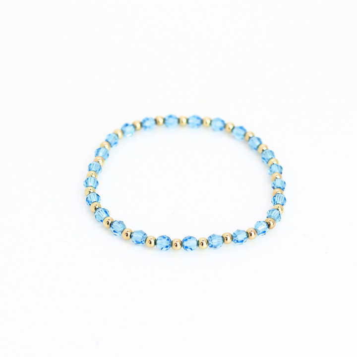 Grace, Sky Is Blue 4mm Bracelet