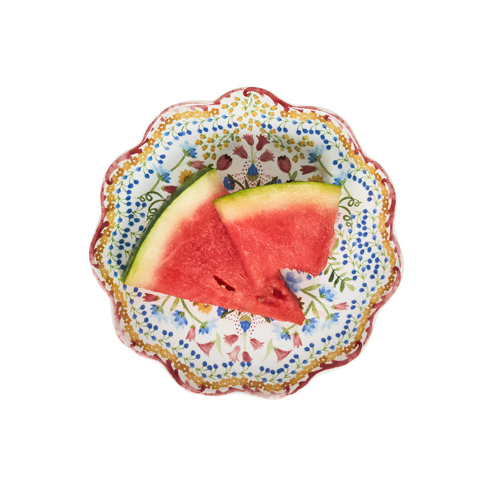 Sofia Side/Cocktail Plate Set/4 - Multi