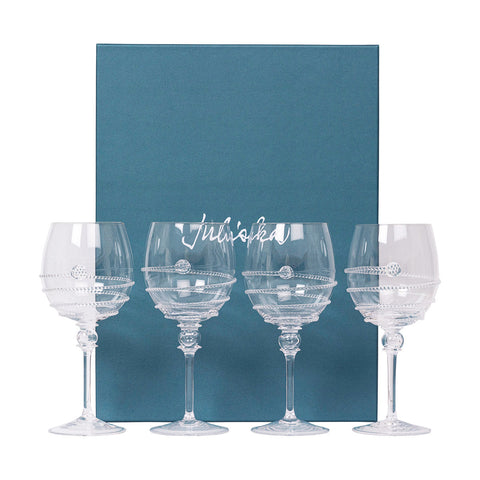 Amalia Full Body White Wine Glass Set/4