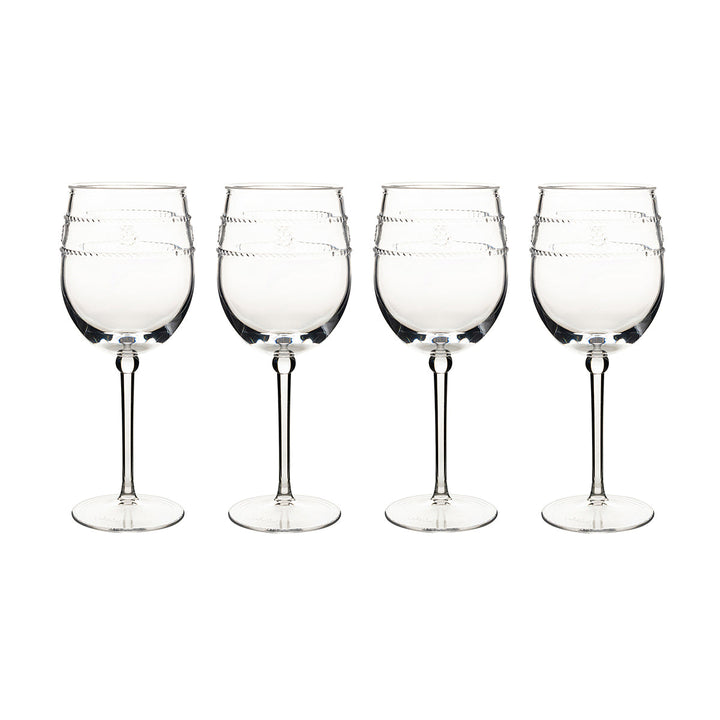 Isabella Acrylic Wine GlassSet/4