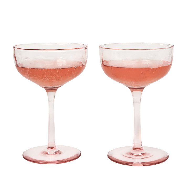 Puro Cocktail Coupe Set/2 - Blush