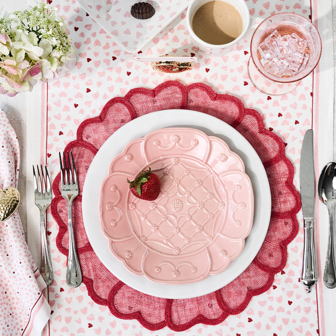 Heart Placemat - Pink