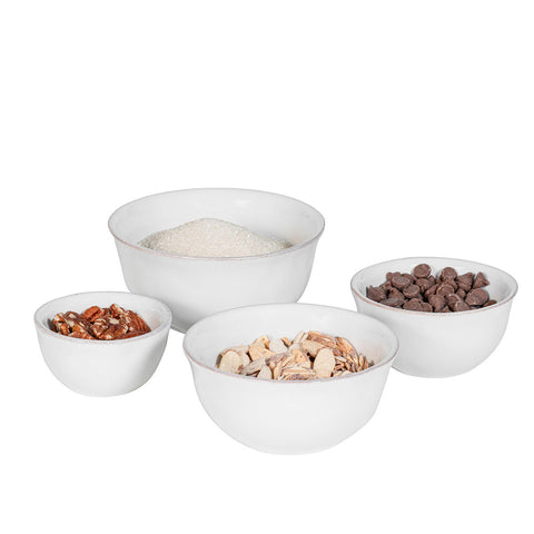 Puro Nesting Prep Bowl Set/4pc - Whitewash