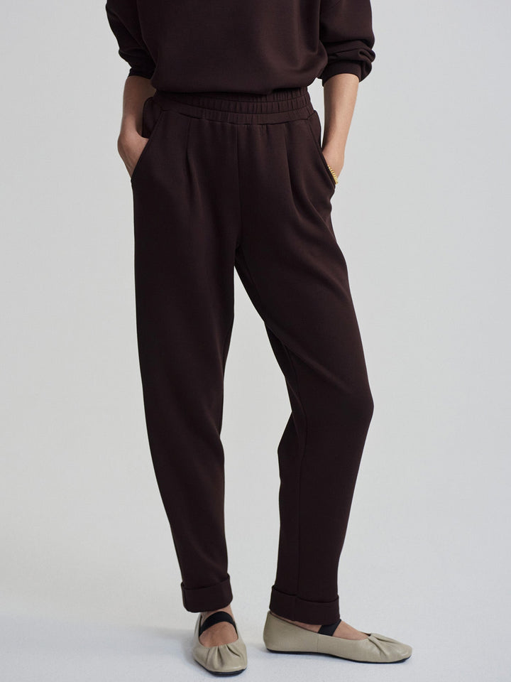 The Rolled Cuff Pant 25 (Coffee Bean)