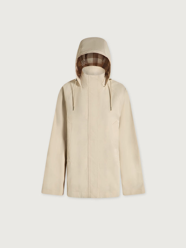 Etta Short Rain Jacket (Birch)