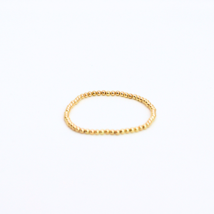 SIGNATURE Gold 3mm Bead Bracelet