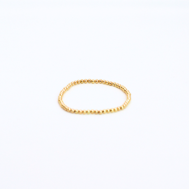 SIGNATURE Gold 3mm Bead Bracelet