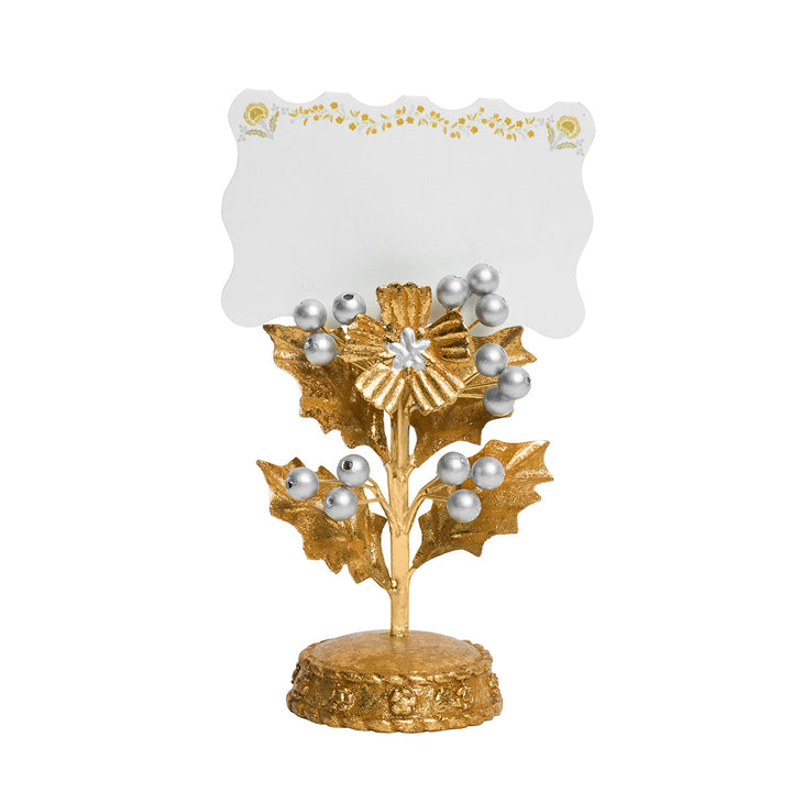 Berry &amp; Thread Thistle Place Card Set/12 - Gold/Silver