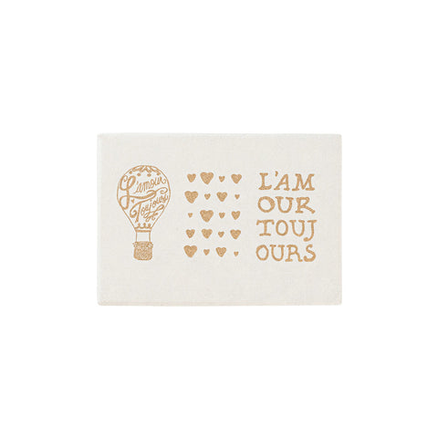 L'Amour Toujours Note Card Assorted Set/6 - Gold