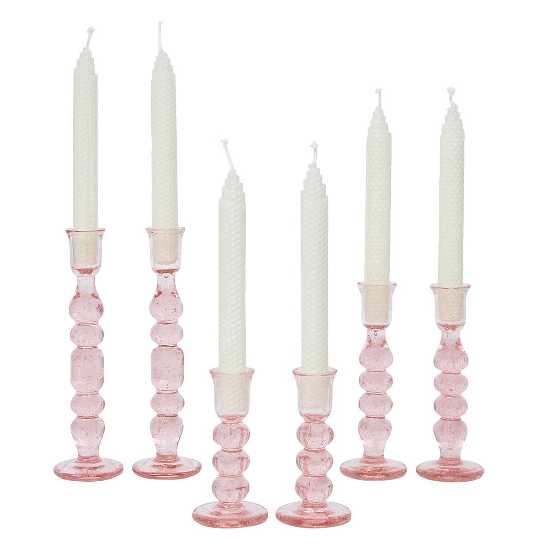Provence 5" Candlestick Set/2 - Blush