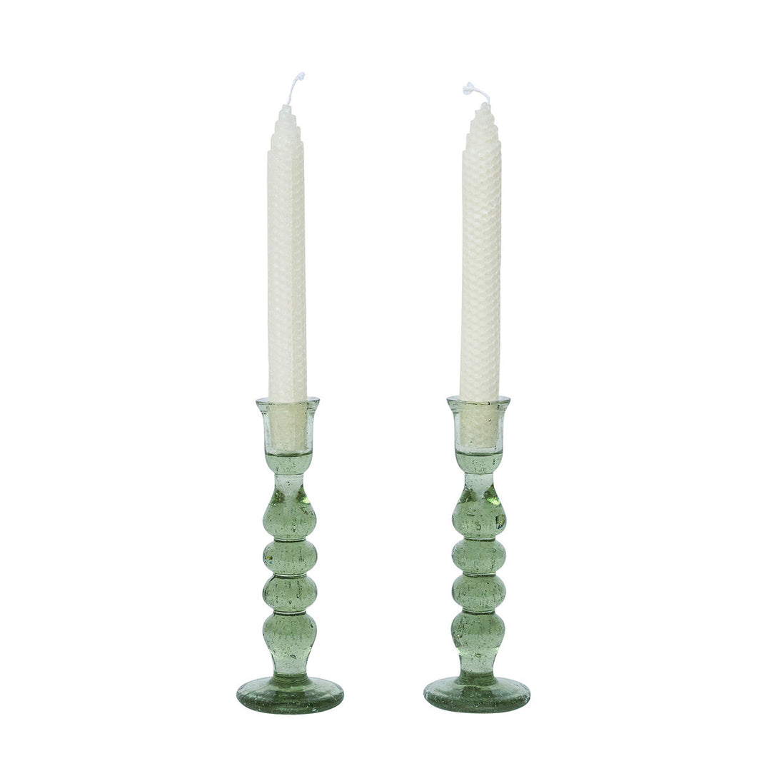 Provence 7" Candlestick Set/2 - Basil