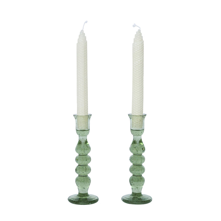 Provence 7" Candlestick Set/2 - Basil