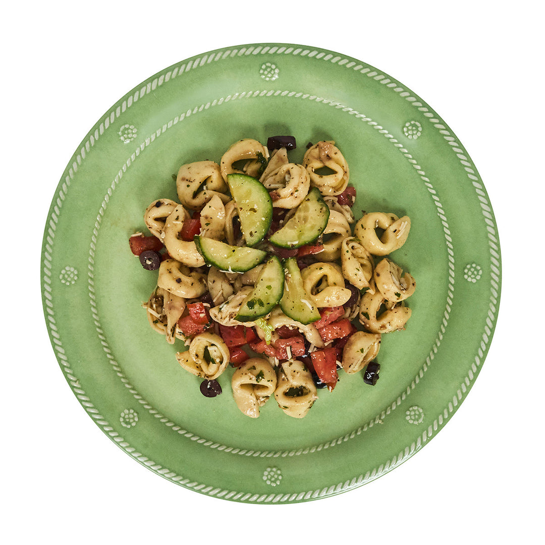 Berry &amp; Thread Melamine Dinner Plate Set/4 - Seagrass