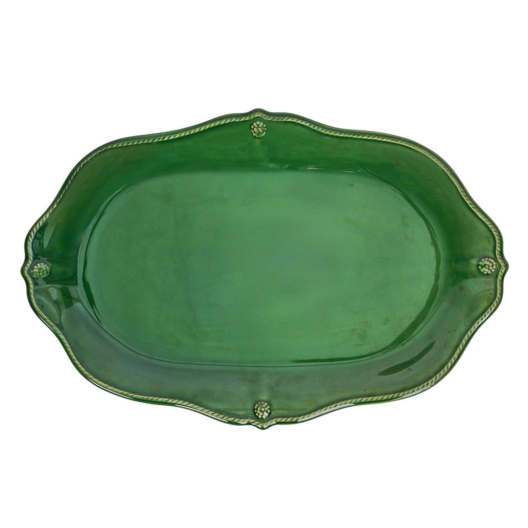 Berry &amp; Thread 16" Platter - Basil