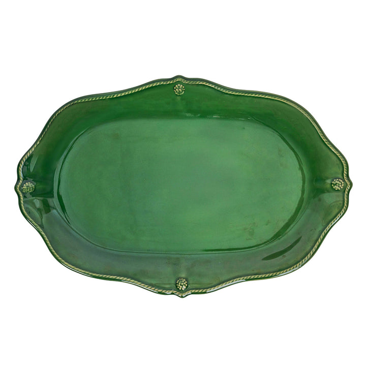 Berry &amp; Thread 16" Platter - Basil