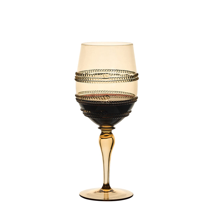 Ella Wine Glass - Amber