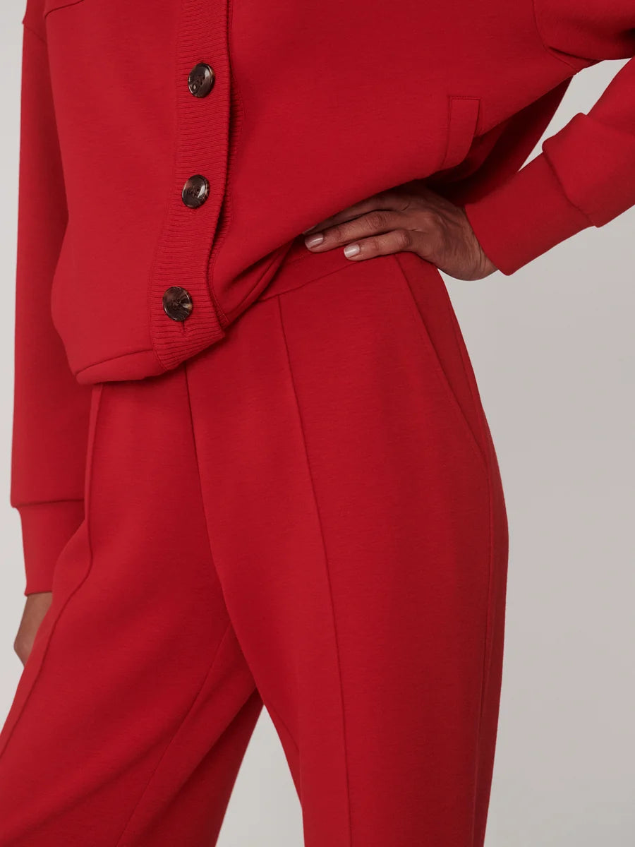The Wide Leg Pant 28 (Red Marl)