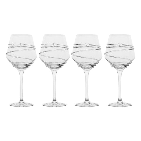 Chloe Red Wine Glass Set/4