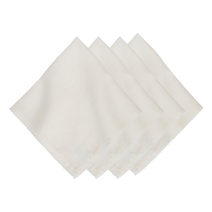 Berry Scallop Napkin Set/4