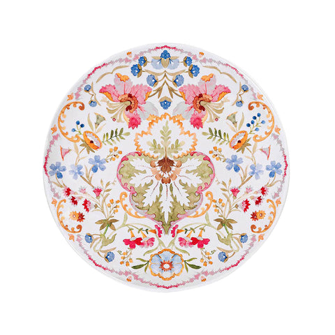 Sofia Melamine Dessert/Salad Plate Set/4 - Multi