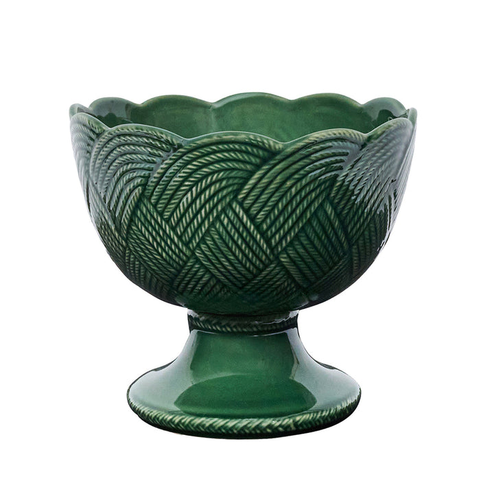Le Panier Mystic Knot Footed Bowl - Basil