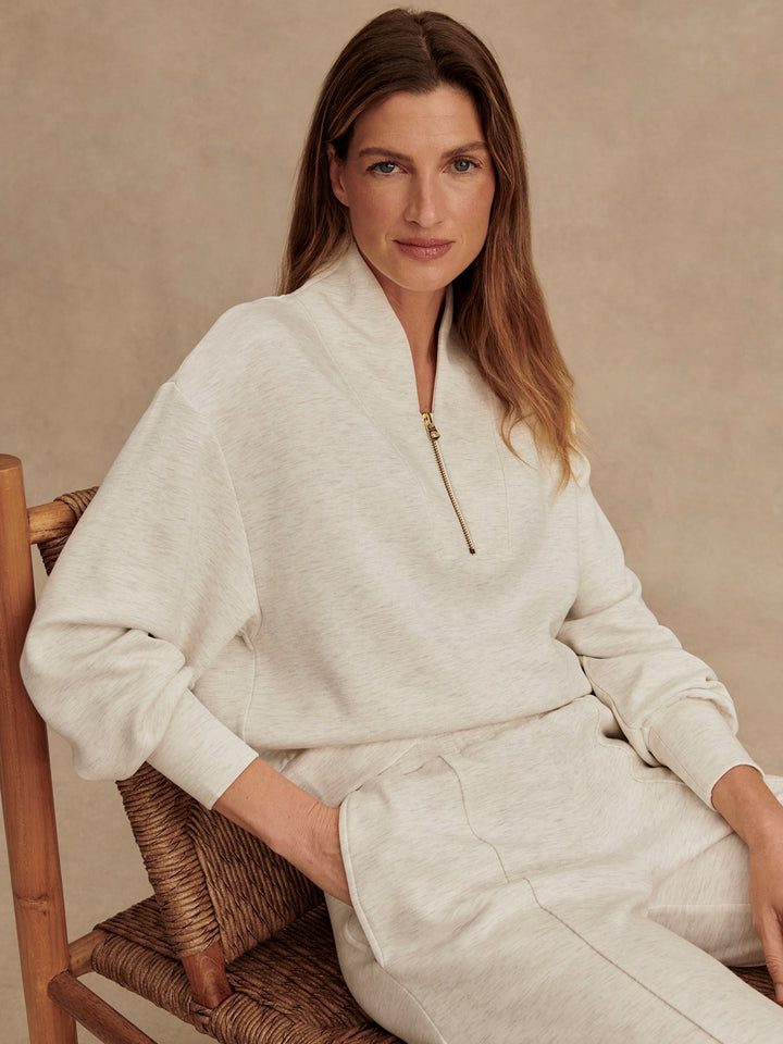 Davidson Sweat (Ivory Marl)