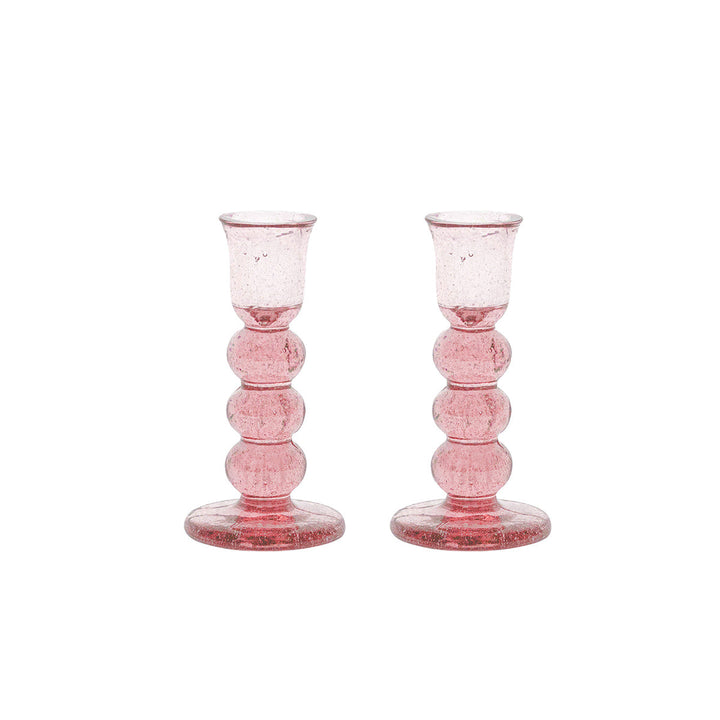 Provence 5" Candlestick Set/2 - Blush