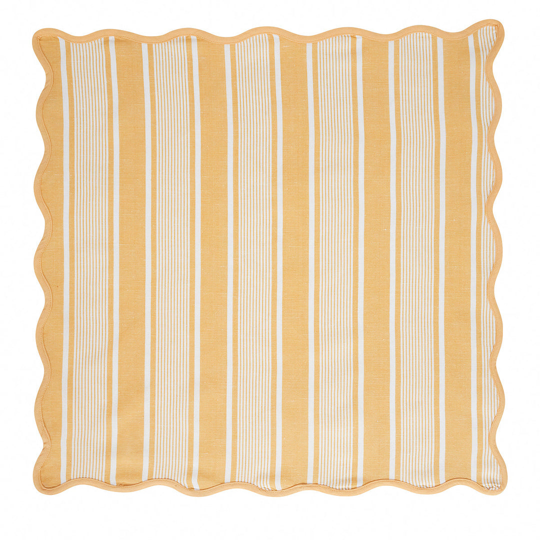Cabana Stripe Napkin Set/4 - Sunshine