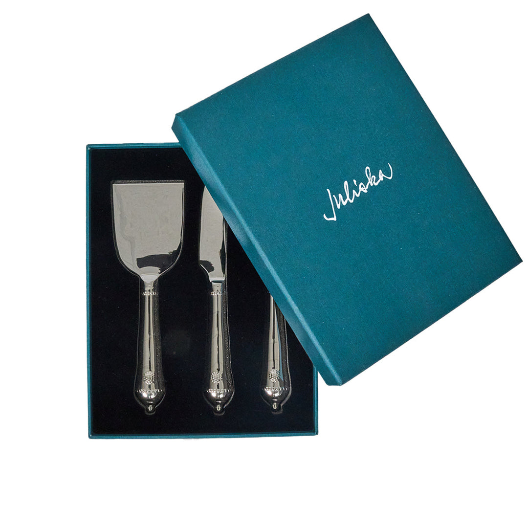 Berry & Thread Cheese Knife Assorted Set/3 - Polished