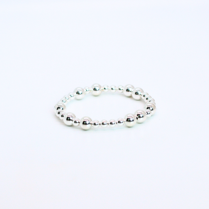 HOPES PROMISE 8mm Bead Bracelet, Sterling Silver