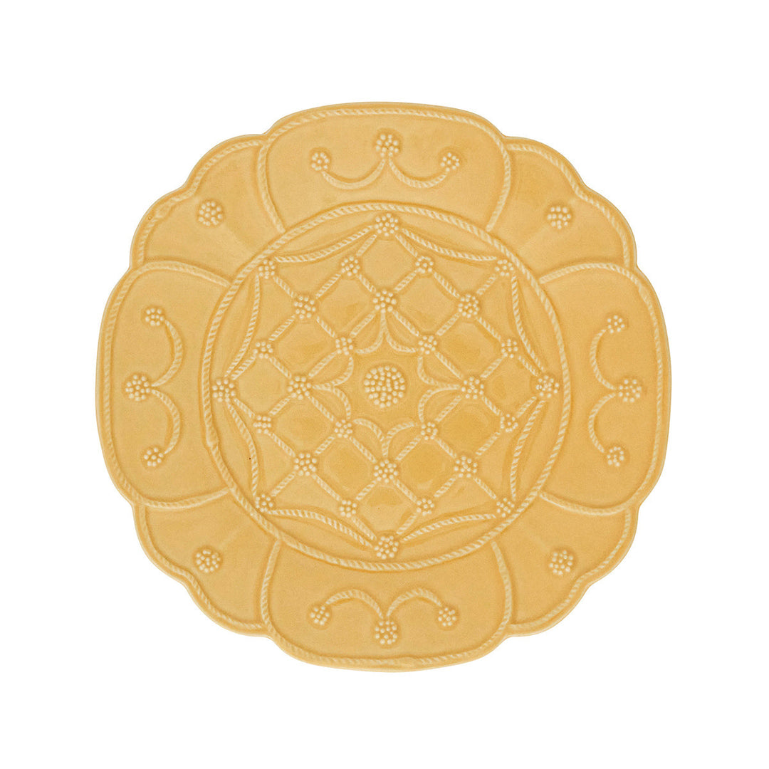 Jardins Du Monde Dessert/Salad Plate Assorted Set /4 - Daffodil