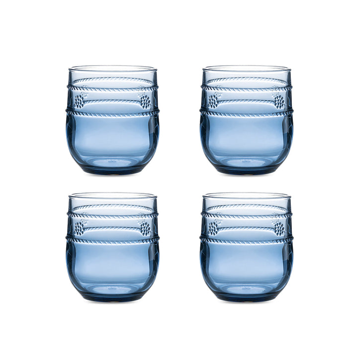 Isabella Acrylic Small Tumbler Set/4 - Blue