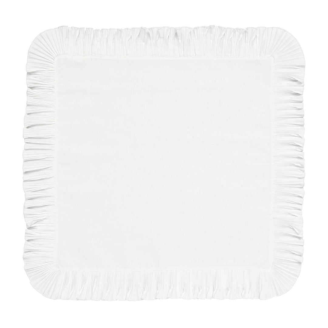 Mademoiselle Napkin Set/4 - White