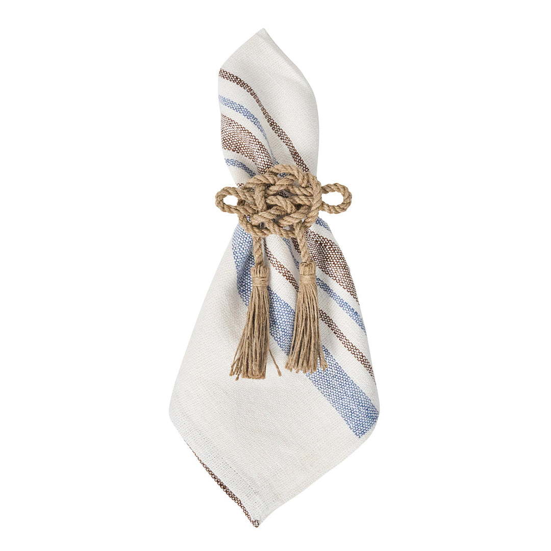 Danish Stripe Napkin Set/4 - Taupe