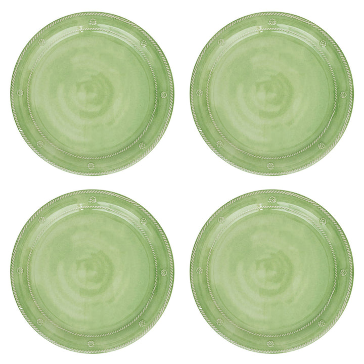 Berry &amp; Thread Melamine Dinner Plate Set/4 - Seagrass