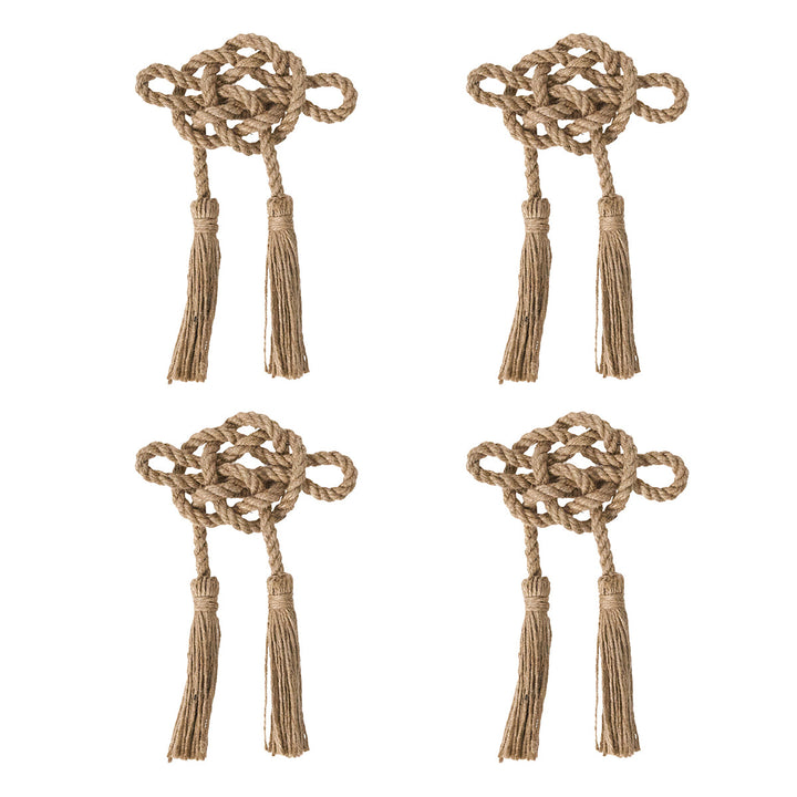 Mystic Knot Napkin Ring Set/4