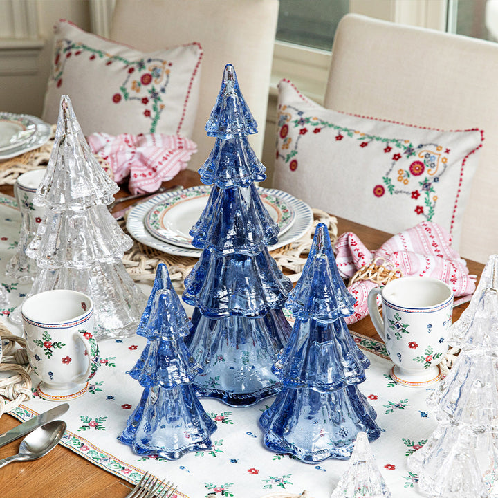 Berry &amp; Thread 16" Tree Set/5pc - Blue